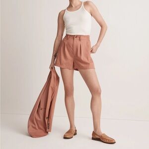 Madewell the neale shorts drapeweave dried rose